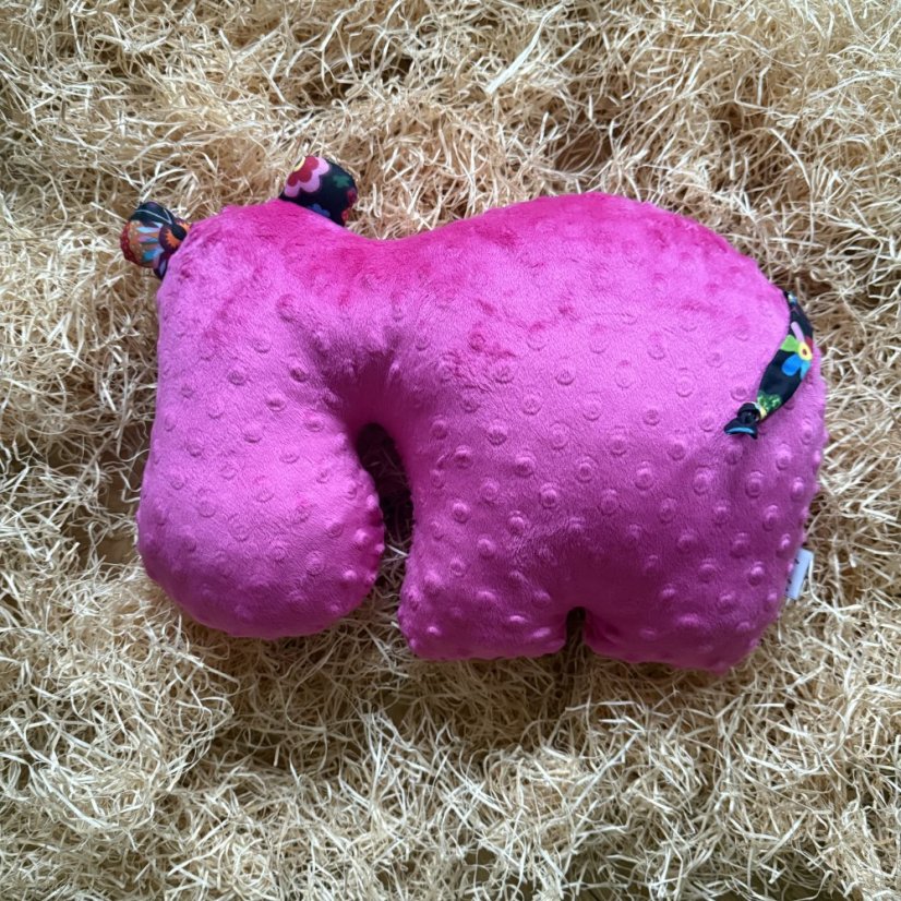 Já Hrošík - Barbie růžová - růžová srdíčka